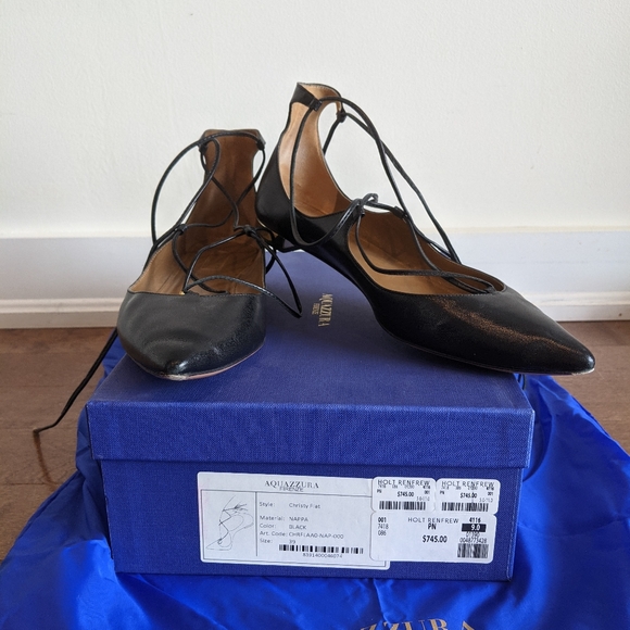 Aquazurra Christy flats - Picture 1 of 7